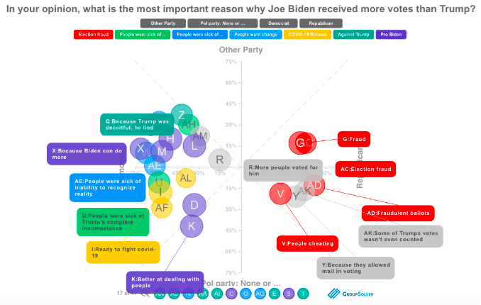 IntelliSegment™ why Biden won
